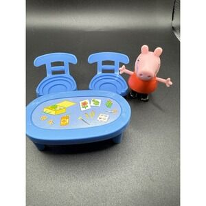 Peppa Pig With Table And 2 Chairs